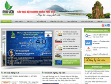 Tablet Screenshot of doanhnhanphuyen.com